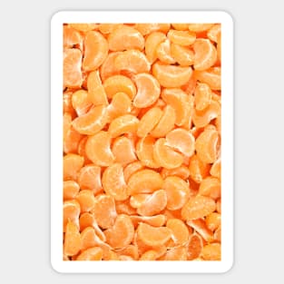 Tangerine fruit Sticker